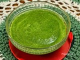 Green Chutney / Hari Chutney for chaat