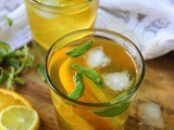 Iced Green Tea – Citrus Detox drink