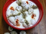 Makhana Raita / Puffed Lotus seeds Raita