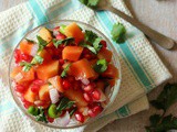 Papaya Pomegranate Salsa