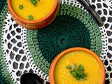 Pumpkin Lentil Soup / Kaddu Dal Shorba