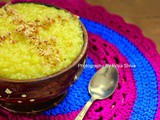 Sholeh Zard / Persian Saffron Rice Pudding