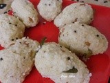 Steamed Kodo Millet Dumplings / Varagu Arisi Pidi Kozhukattai / Varagu Arisi Upma Kozhukattai