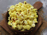 Turmeric Butter Popcorn Recipe