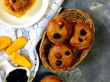 Whole Wheat Jackfruit Blueberry Muffins