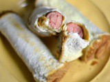 Baked Bread Sausage Roll-ups