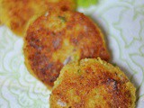 Cheesy Rice Cutlets