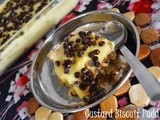 Custard Biscuit Pudding - My 19th guest post for Ainy Cooks