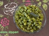French Beans Upperi/ Stir Fry
