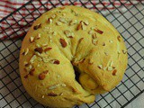 Krendel ~ Russian/ Ukranian Fruit Bread