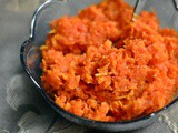 Low Calorie Gajar Halwa | Carrot Sweet
