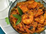 Malabar Chemmeen Roast ~ Malabar Prawns Stir Fry