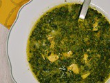 Molokhia/ Mlukia ~ Chicken Jute Leave Stew