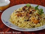 Mopla Kozhi Biriyani ~ Mappila Chicken Biriyani