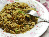 Mujadarah ~ Arab Style Lentil Rice