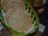 Neypathal/ Neypathiri/ Deep Fried Rice Puris