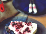 No-Bake Blueberry Swirl Cheesecake – Guest post for Ashee’s Cookbook