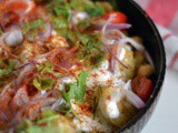 Pakistani Chana Chaat | Easy Chole Chaat with Yogurt