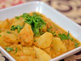 Puriwala Aloo ~ Easy Potato Cury