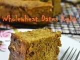 Wholewheat Dates Cake