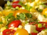 A Summery Café Favorite; Israeli Couscous & Orzo Salad w/ Fresh Mozarella, Corn & Cherry Tomatoes