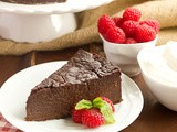 Flourless Chocolate Kahlua Cake - a Guest Post from That Skinny Chick Can Bake (Can she ever!!!)