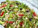 Greek-Style Avocado and Barley Salad