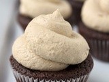 Lindsay's Mini Chocolate Truffle Cupcakes w/ Peanut Butter Icing