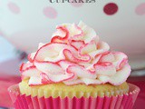 Pink Lemonade Ruffle Cupcakes