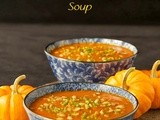 Southwestern Pumpkin & Roasted Red Pepper Soup