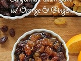 Sweet & Spicy California Raisin Jam w/ Orange & Ginger