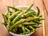 French bean and sesame salad