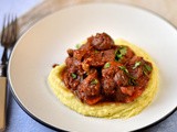 Mushroom and chestnut ragout with parsnip puree