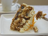 Parsnip and orange cake with mascarpone cream cheese