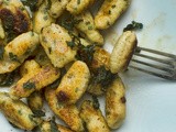 Parsnip, ricotta and chive gnocchi with lemon and sage butter