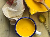 Swede and carrot soup with smoked paprika