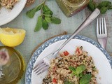 Mint Pomegranate Tabbouleh and feature on Cosmopolitan Middle East