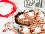 Dairy Free Chocolate Peppermint Cheesecake