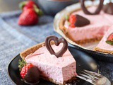 Dairy Free Strawberry Cheesecake (Gluten Free)