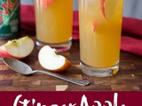 Ginger Apple Sparkling Cider (Lower Sugar)