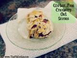 Gluten-Free Cranberry Oat Scones