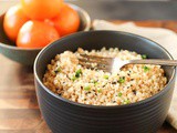 Gluten Free Sesame Orange Instant Pot Quinoa (Vegan)