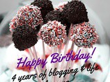 Happy Birthday! 4 Years of Blogging Lessons