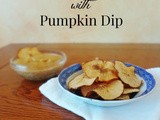 Pear Chips with Pumpkin Dip {Recipe Redux}