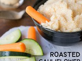 Roasted Cauliflower Bean-Free Hummus