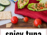 Spicy Tuna Lettuce Cups (Gluten and Soy Free)