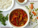 Veg Kolhapuri Recipe | How to Make Kolhapuri Style Mix Veg Sabzi