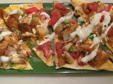 Celebrate New Years with this Buffalo Wings Flatbread Appetizer