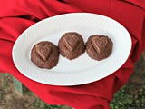 Chocolate Caramel Cookies for Valentines Day