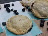 Peachy Blueberry Hand Pies / #BlueberryWeek